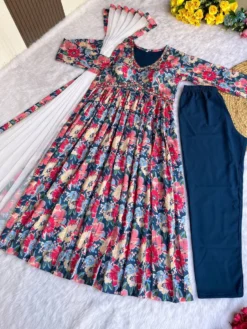 Alia Cut 333 Top Bottom With Dupatta Fancy Collection