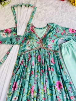 Alia Cut 336 Readymade Salwar Suit Hand Work