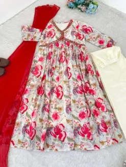 Alia Cut 348 Readymade 3Pcs Party Wear Hand Work Collection