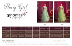 Anantesh Flairy Girl Vol 1 Readymade Lehenga Collection
