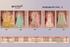 Anantesh Maharani Vol 2 Wedding Wear Lehenga for Girls
