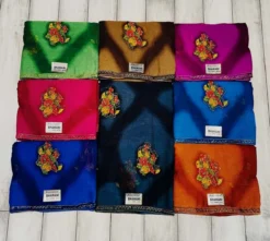 ANK Bhavani Vol 01 Zometo Print With Full Saree Work Swarovski