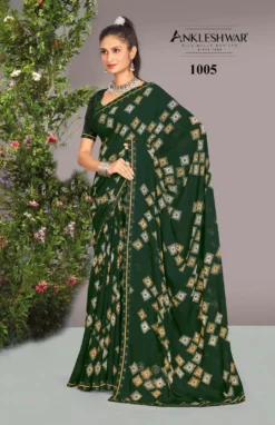 ANK Toy Story Vol 01 Heavy Weight less Saree new Design