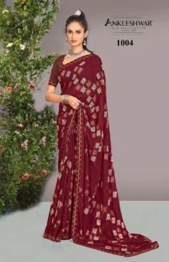 ANK Toy Story Vol 01 Heavy Weight less Saree new Design