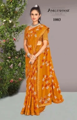 ANK Toy Story Vol 01 Heavy Weight less Saree new Design