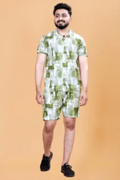 Baba 172 Men's Wear Printed Co Ord Set Latest Collection