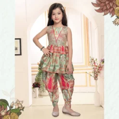 Baby 179 Designer Heavy Kid Wear Kurti With Dhoti Collection