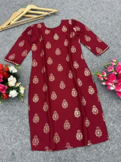 Beauty 1074 Reyon Girls Kurtis Wholesale