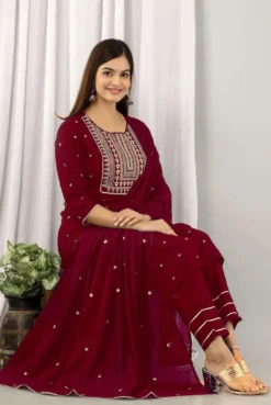 Beauty 1084 Reyon Kurti Dress Set Wholesale