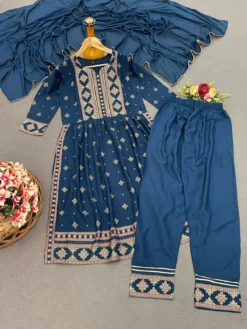 Beauty 1093 Reyon Side Cut Kurti Suit Set Wholesale