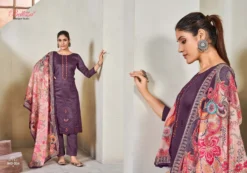 Belliza Jashn E Ishq Vol 10 Embroidered Dress Material