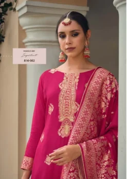 Belliza Lashkara Viscose Dola Designer Dress Material