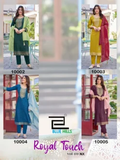 Blue Hills Royal Touch Vol 10 Nx Big Size Readymade Collection
