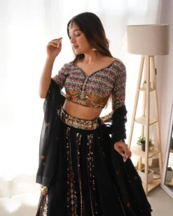 Deepika Vol 19 Designer Party Wear Lehenga Choli With Embroidery Work
