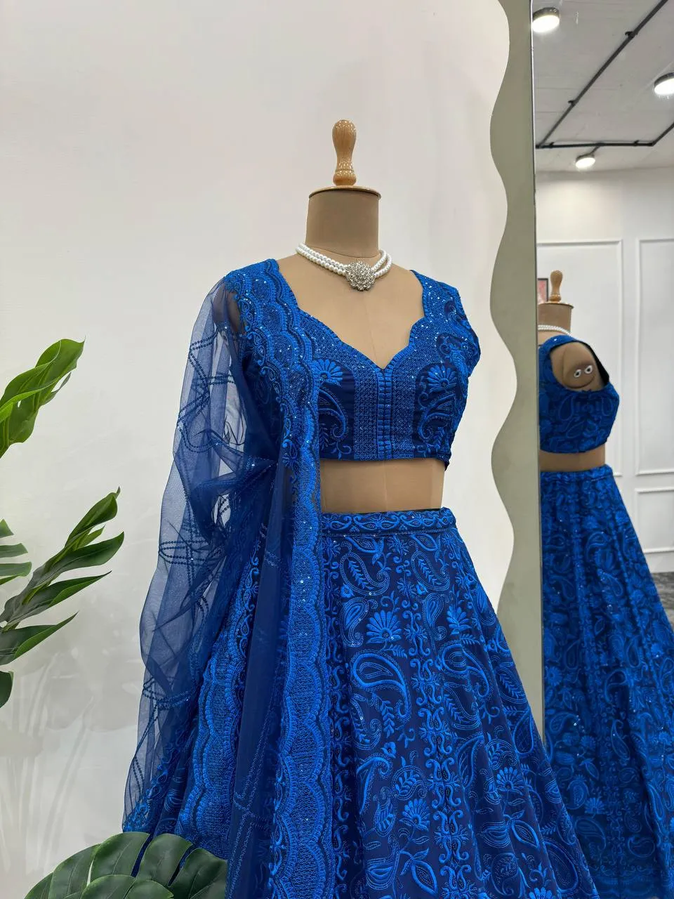 Deepika Vol 22 Designer Lehenga Choli Blue Color Sumshy