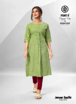 Deeptex Jeevan Saathi Vol 1 Cotton Printed Kurti Collection