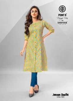 Deeptex Jeevan Saathi Vol 1 Cotton Printed Kurti Collection
