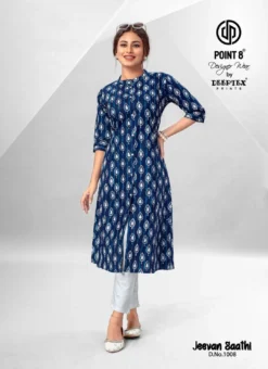 Deeptex Jeevan Saathi Vol 1 Cotton Printed Kurti Collection
