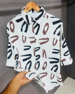 Designer Men's Wear Western Style Crush Cotton Kurta