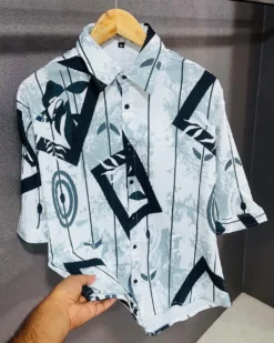 Designer Men's Wear Western Style Crush Cotton Kurta