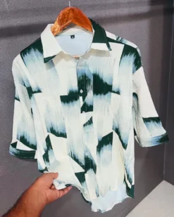 Designer Men's Wear Western Style Crush Cotton Kurta