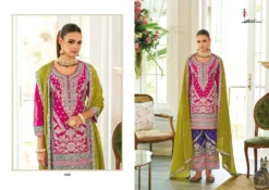Eba Asees Chinon Embroidered Readymade Suits Collection