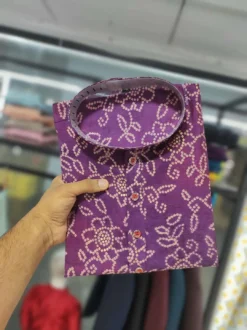 ES Bandhani Printed Kurta Pajama Men's Collection