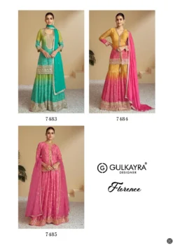 Gulkayra Florence Designer Sharara Dress for Women Wholesale