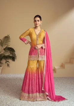 Gulkayra Florence Designer Sharara Dress for Women Wholesale