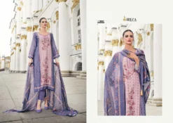 Ibiza Iznik Vol 4 Muslin Digital Printed Salwar Kameez Collection