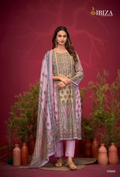 Ibiza Nadia Muslin Digital Printed Salwar Kameez Collection