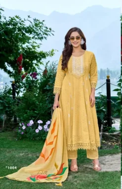 Isavasyam Anarkali Kurti Bottom With Dupatta Big Size Collection