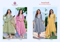Isavasyam Anarkali Kurti Bottom With Dupatta Big Size Collection