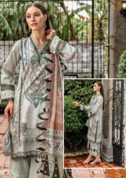 Jade Crimson Vol 7 Heavy Lawn Cotton Karachi Print Dress Material