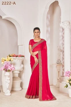 Jayshree Sarees 2222 Series Samundar Chiffon Saree