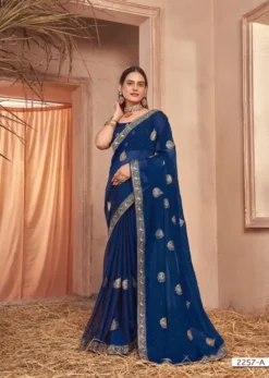 Jayshree Sarees 2257 Series Chiffon Saree Wholesale