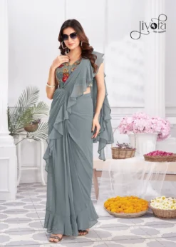 Jivora Angel 2900 Ready To Wear Saree Festival Collection