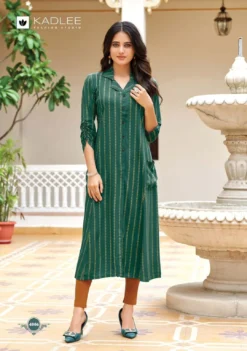 Kadlee Oraa Rayon Fancy Kurti Collection
