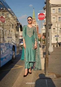 Kailee Pakeeza Viscose Silk Top Bottom With Dupatta Collection