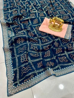 Karishma Kantara Printed Georgette Saree Online 2024