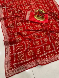 Karishma Kantara Printed Georgette Saree Online 2024