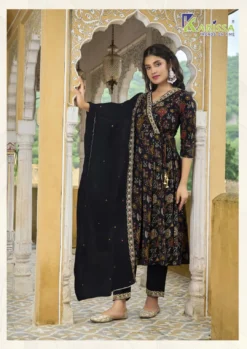Karissa Suhana Viscose Kurti Bottom With Dupatta Collection