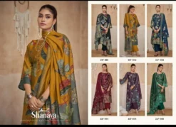 Kesar Shanaya Vol 3 Muslin Digital Printed Dress Material Collection