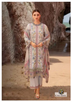 Keval Sobia Nazir Luxury Vol 15 Cotton Dress Material Collection