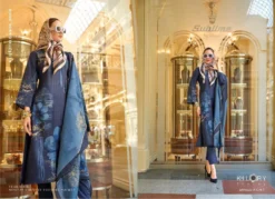 Kilory Prada Muslin Silk Digital Printed Dress Material