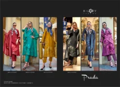 Kilory Prada Muslin Silk Digital Printed Dress Material