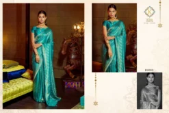 Kira Creations Kahira Silk Viscose Satin Saree Wholesale