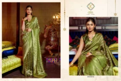 Kira Creations Kahira Silk Viscose Satin Saree Wholesale