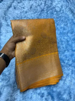 Kriti Komal 1 Bridal Kanjivaram Tissue Silk Saree