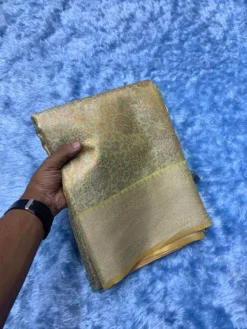 Kriti Komal 1 Bridal Kanjivaram Tissue Silk Saree